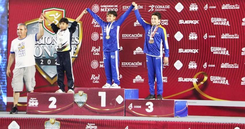 Mateo Nolazco suma presea de plata para BCS dentro de los Nacionales CONADE 2023