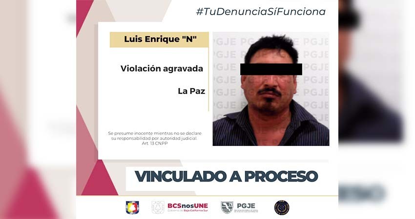 Por violación agravada Enrique “N” quedó en prisión preventiva