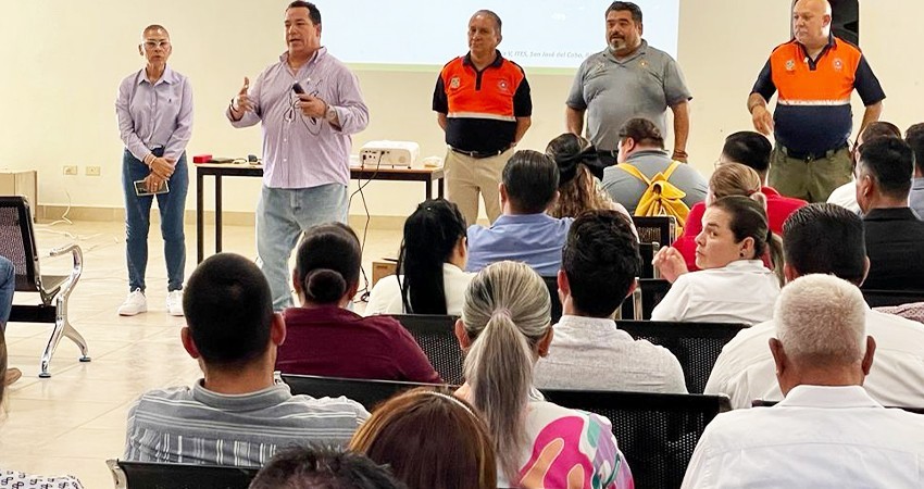 Trabaja Gobierno de Los Cabos en la coordinación para hacer frente antes, durante y después de un fenómeno hidrometeorológico