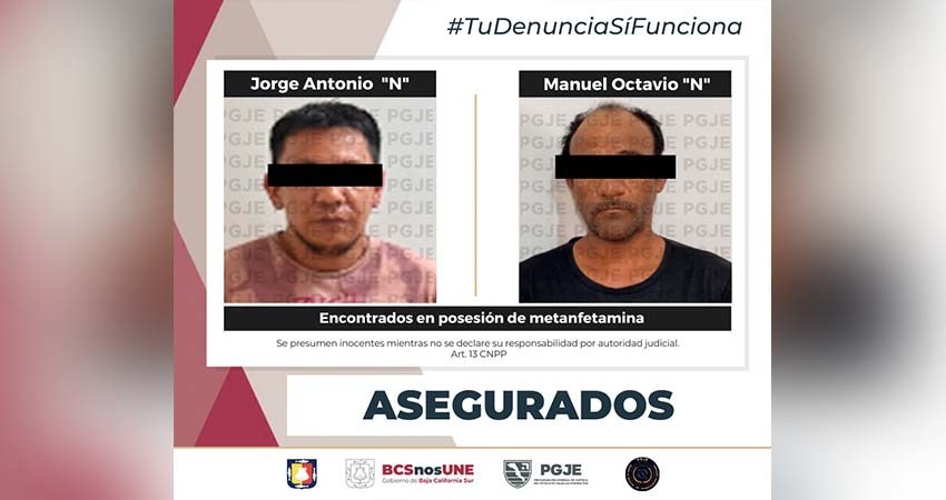 Mediante diversos operativos fueron aprehendidos dos hombres