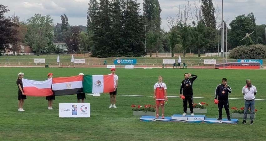 "Marquito", atleta cabeño triunfó con presea de bronce en los Global Games de Francia "Marquito", atleta cabeño triunfó con presea de bronce en los Global Games de Francia