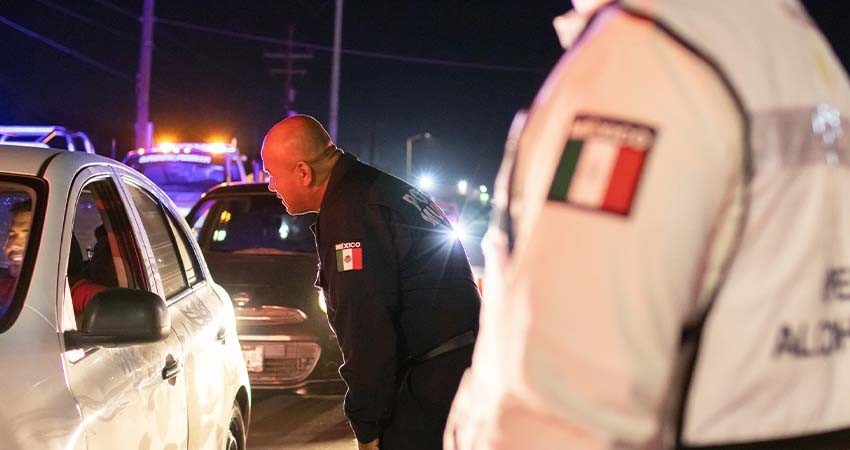 Implementa la Policía Municipal operativo alcoholímetro este fin de semana en La Paz