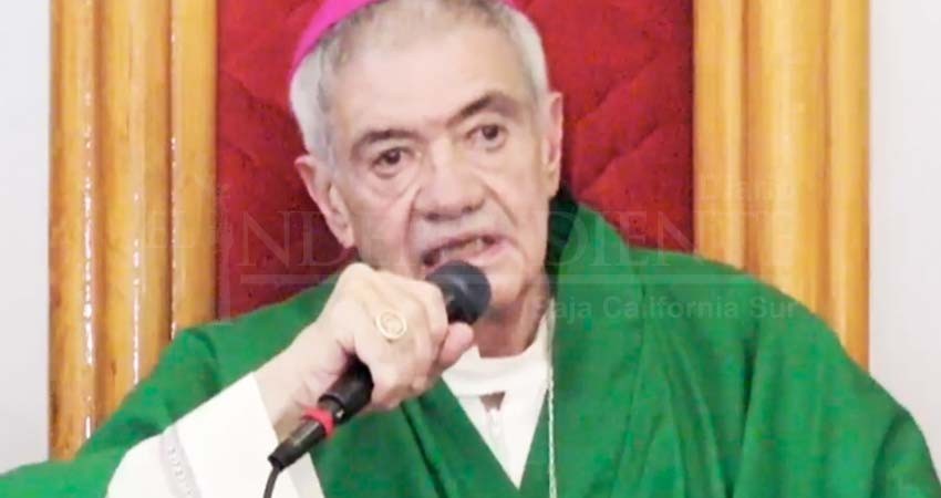 Las autoridades sacan estadísticas estúpidas sobre homicidios: Obispo de La Paz Las autoridades sacan estadísticas estúpidas sobre homicidios: Obispo de La Paz
