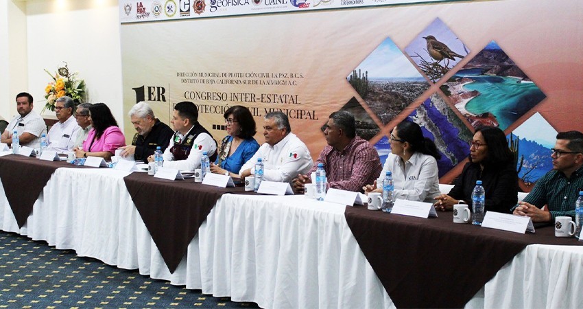 Participa UABCS en Congreso Interestatal de Protección Civil Municipal