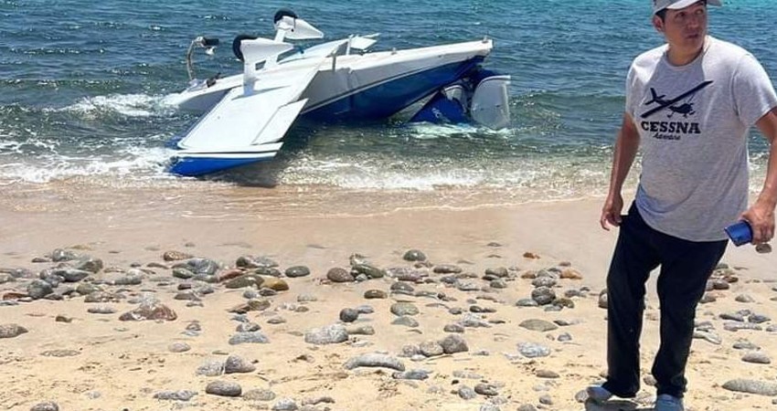 Cae una avioneta con dos pasajeros en El Sargento Cae una avioneta con dos pasajeros en El Sargento