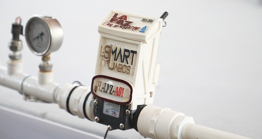 Instalan en el Ayuntamiento de La Paz dispositivo de monitoreo de agua potable