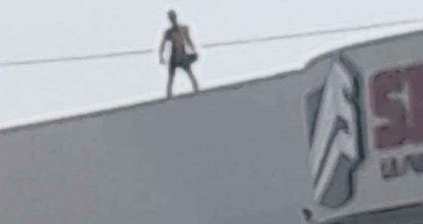 Un hombre intentó quitarse la vida saltando de un edificio