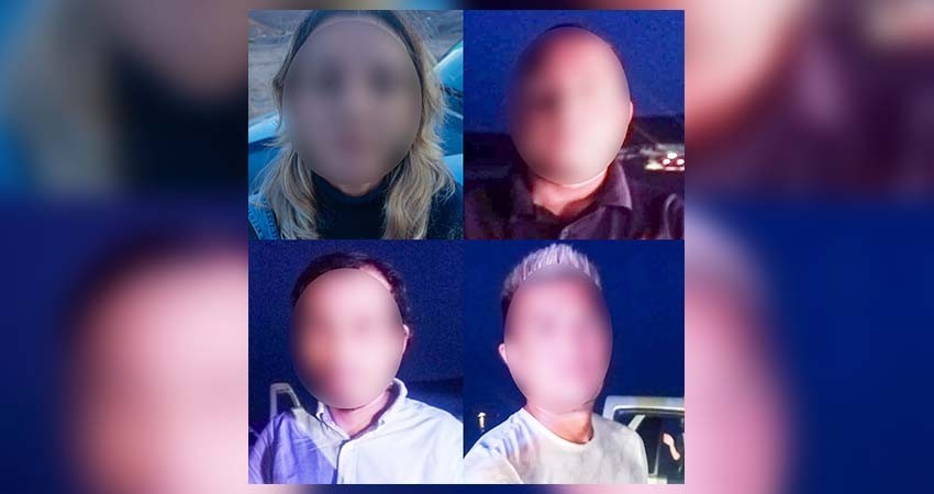 Cuatro personas aseguradas por posesión de arma de fuego en playa el Sonorense de La Paz