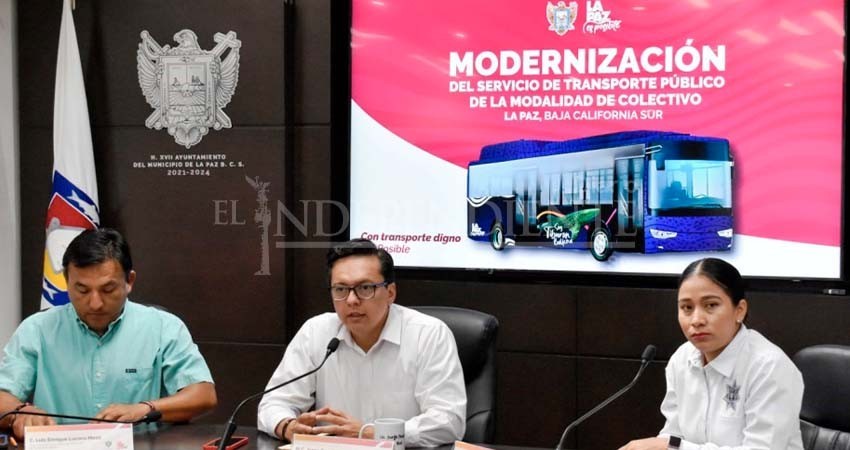 Avanzan en La Paz propuestas para la modernización del Transporte Público