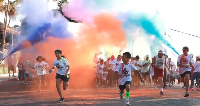 Un éxito la segunda edición de la Carrera de Colores de La Paz
