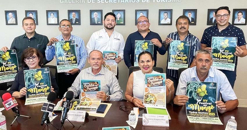 Todo listo para el festival del mango de Todos Santos
