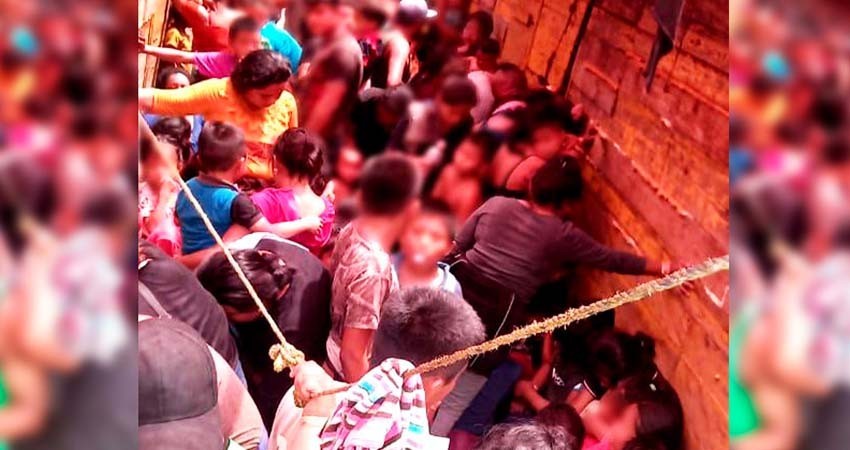 INM rescata a 303 migrantes que trasladaban en camiones