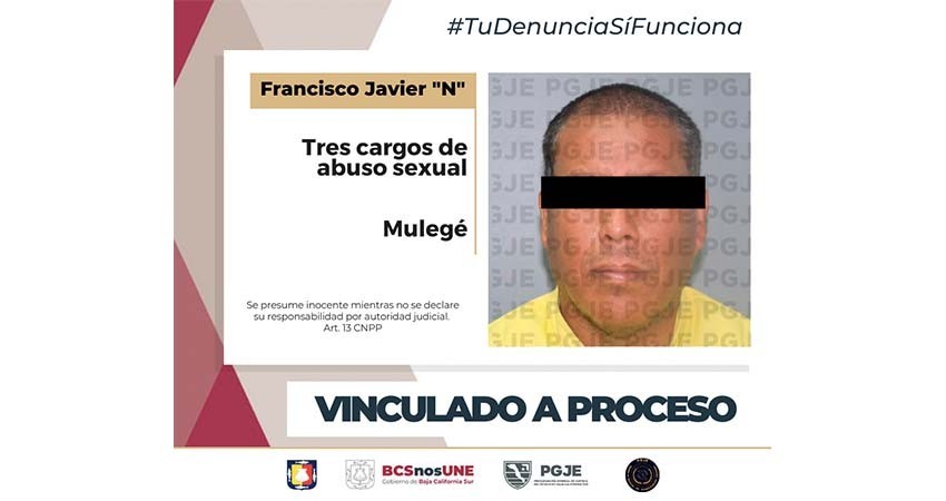 Vinculan a proceso a Javier “N” por tres cargos de abuso sexual contra menor