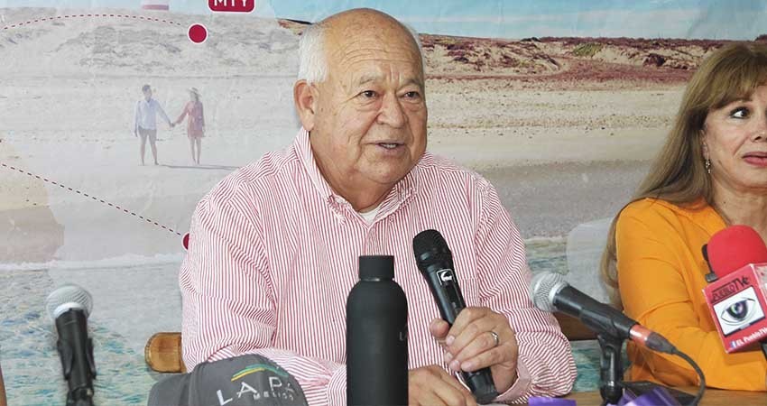 Seguimos buscando conexión aérea entre BCS y Europa: Castro Cosío Seguimos buscando conexión aérea entre BCS y Europa: Castro Cosío