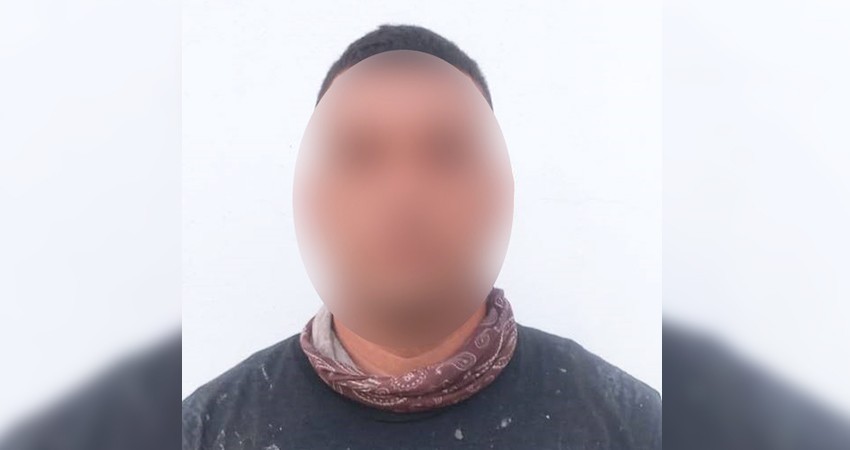 Asegura policía estatal a Jesús “N”, buscado por homicidio