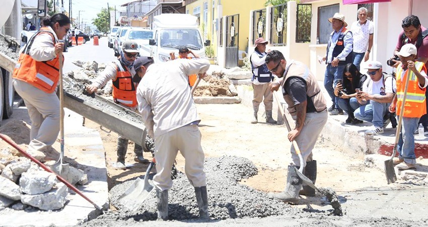 Inician los trabajos del Programa Permanente de Bacheo en CSL