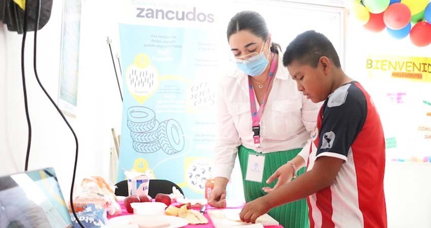 Promueve salud la alimentación saludable y accesible entre niñez paceña