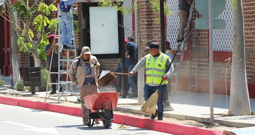Recolecta Servicios públicos más de 2,200 toneladas de residuos domésticos durante la última semana.