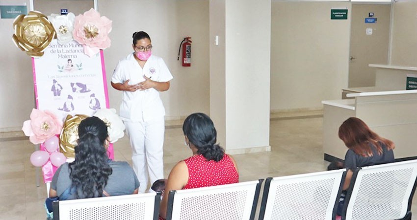Realiza Hospital Salvatierra jornadas para promover la lactancia materna