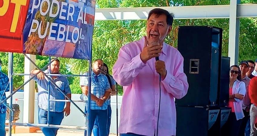 PT: Noroña tiene un carácter difícil, pero ha cambiado con el paso del tiempo