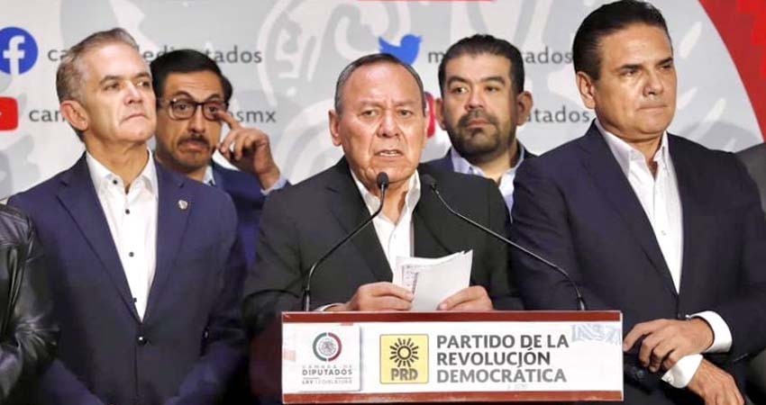 PRD “pausa” su participación en los trabajos del Frente Amplio por México