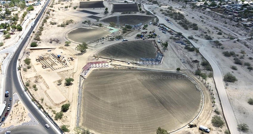 Sin riesgo los nuevos campos deportivos que construye SEDATU en La Paz: Quiroga Romero