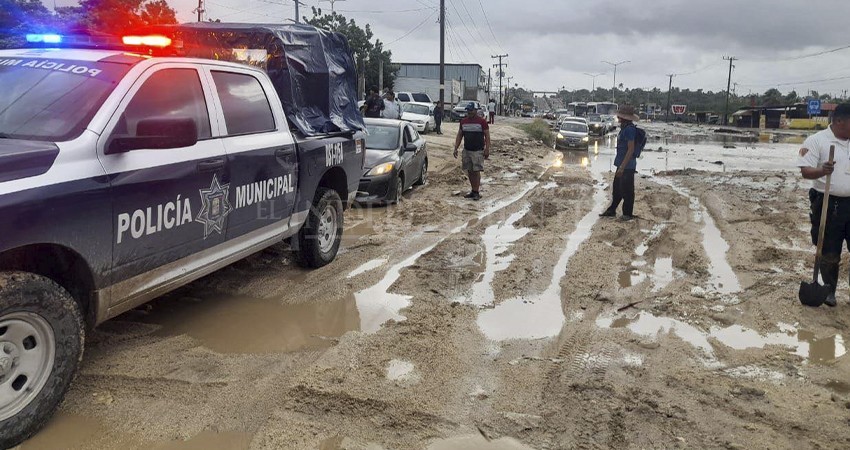 Saldo blanco y mínimos daños en Los Cabos, tras paso de Hilary: PC Saldo blanco y mínimos daños en Los Cabos, tras paso de Hilary: PC