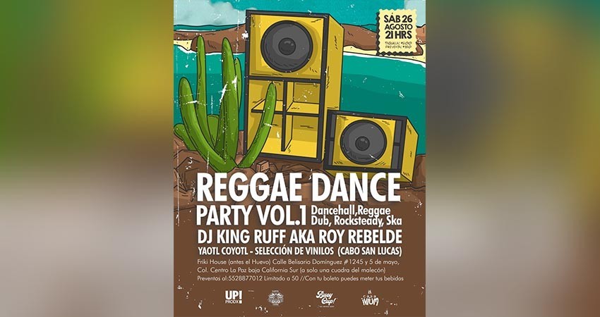 Invitan a la “Noche de Reggae” en La Paz