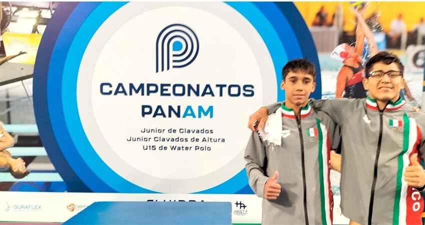 Destacan clavadistas sudcalifornianos en el panamericano juvenil de Lima, Perú