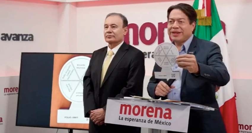 Así es la boleta circular que definirá la candidatura presidencial de Morena Así es la boleta circular que definirá la candidatura presidencial de Morena