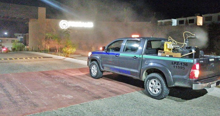 Emprende salud estatal segundo ciclo de fumigación en colonias de CSL