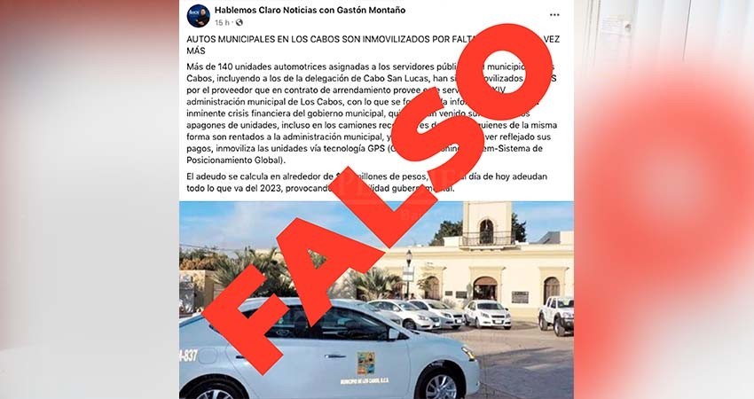 Desmiente gobierno municipal que unidades oficiales estén inmovilizadas