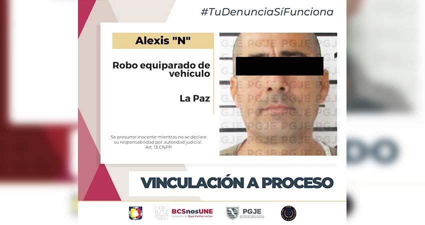 Alexis “N” quedó vinculado a proceso por robo equiparado de vehículo