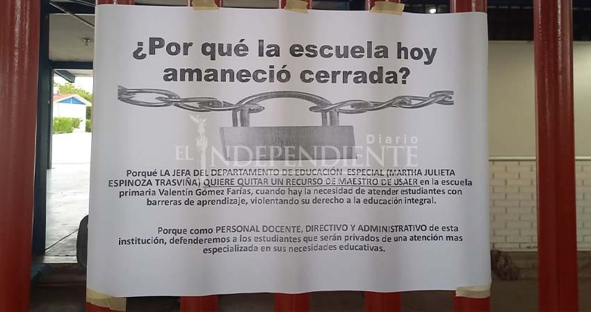 Por problemas en el presupuesto, SEP remueve a maestro de educación inclusiva