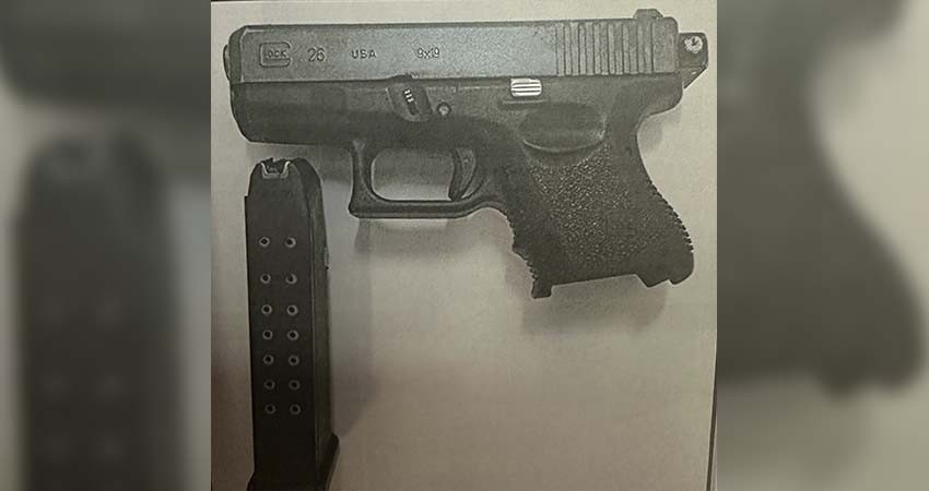 FGR obtiene sentencia condenatoria contra Gustavo “N” por portación de arma de fuego