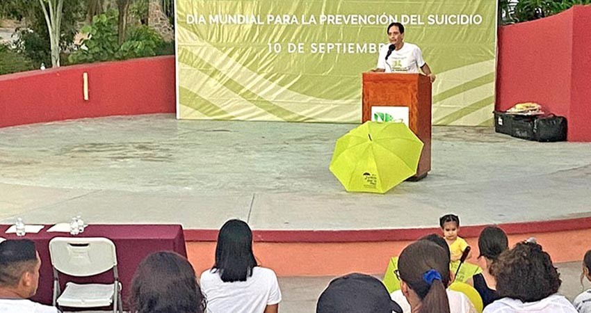 Sensibiliza salud estatal a jóvenes sobre la prevención del suicidio