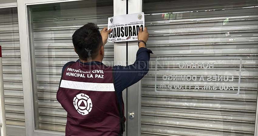 Al menos 15 establecimientos y un centro educativo fueron clausurados en La Paz Al menos 15 establecimientos y un centro educativo fueron clausurados en La Paz