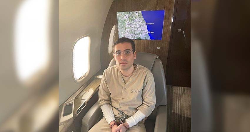 Ovidio Guzmán es ingresado a la cárcel en Chicago tras su extradición Ovidio Guzmán es ingresado a la cárcel en Chicago tras su extradición