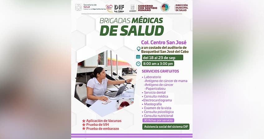 Continúan las brigadas médicas, ahora en SJC Continúan las brigadas médicas, ahora en SJC