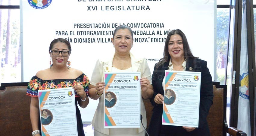 Lanzan convocatoria a la medalla al mérito “María Luisa Villarino”