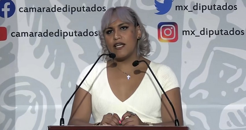 'Soy una perra del presidente ': diputada María Clemente