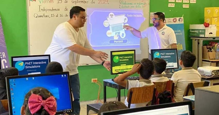 UABCS acerca el conocimiento tecnológico a escuelas rurales