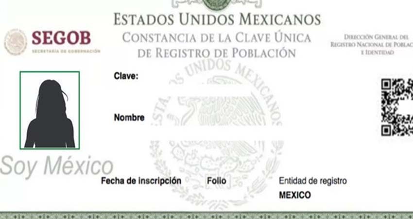 CURP con fotografía: Comisiones del Senado aprueba la Ley General de Población CURP con fotografía: Comisiones del Senado aprueba la Ley General de Población