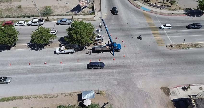 Nuevos semáforos en La Paz, entrará en funcionamiento en octubre