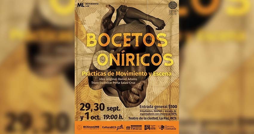 Presentarán “Bocetos oníricos” en el teatro de la ciudad