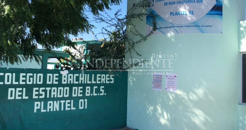Paro de labores en planteles COBACH de BCS podría extenderse Paro de labores en planteles COBACH de BCS podría extenderse