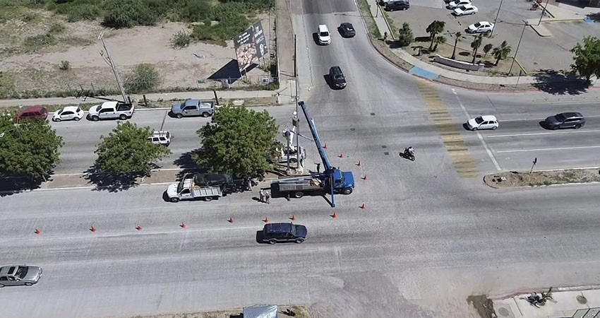 Este jueves entra en funciones el semáforo de Pino Pallas y prolongación J. Mújica