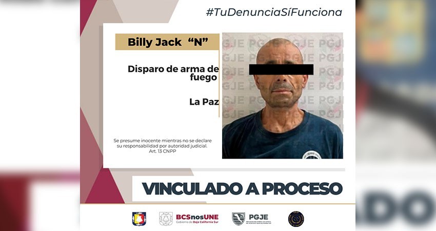 Vinculado a proceso y en prisión preventiva Billy Jack por disparo arma de fuego