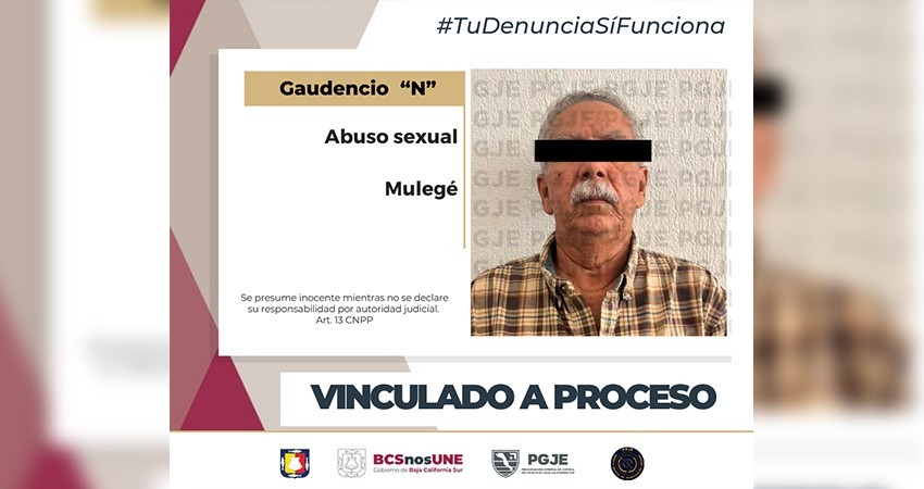Vinculado a proceso por abuso sexual de menor