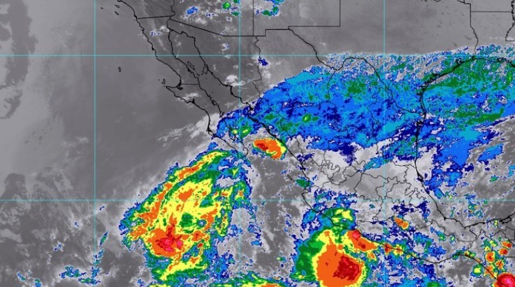 Alertan ante el posible impacto de dos ciclones tropicales en México Alertan ante el posible impacto de dos ciclones tropicales en México